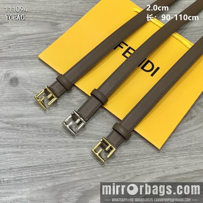 Replica Fendi Belt 20mmX90-110cm 8L01