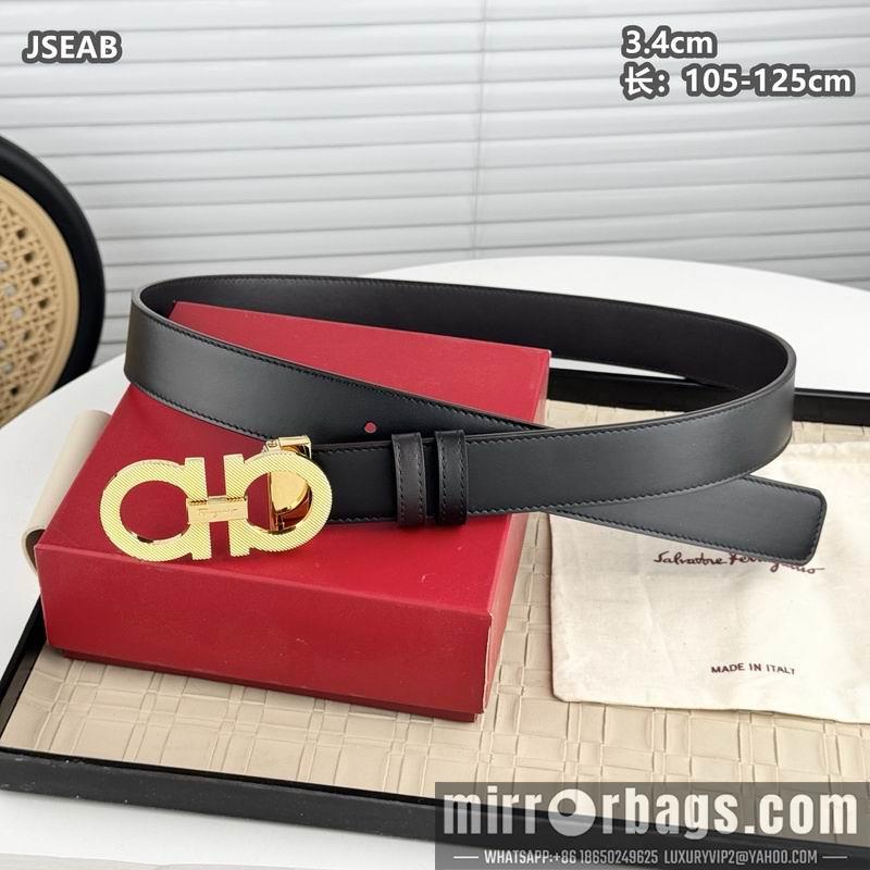 Replica Ferragamo belt 34mmX105-125cm 8L12