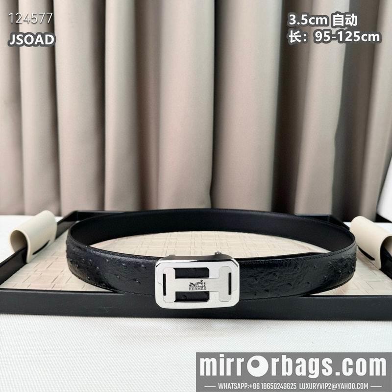 Replica Hermes belt 35mmX95-125cm 8L10