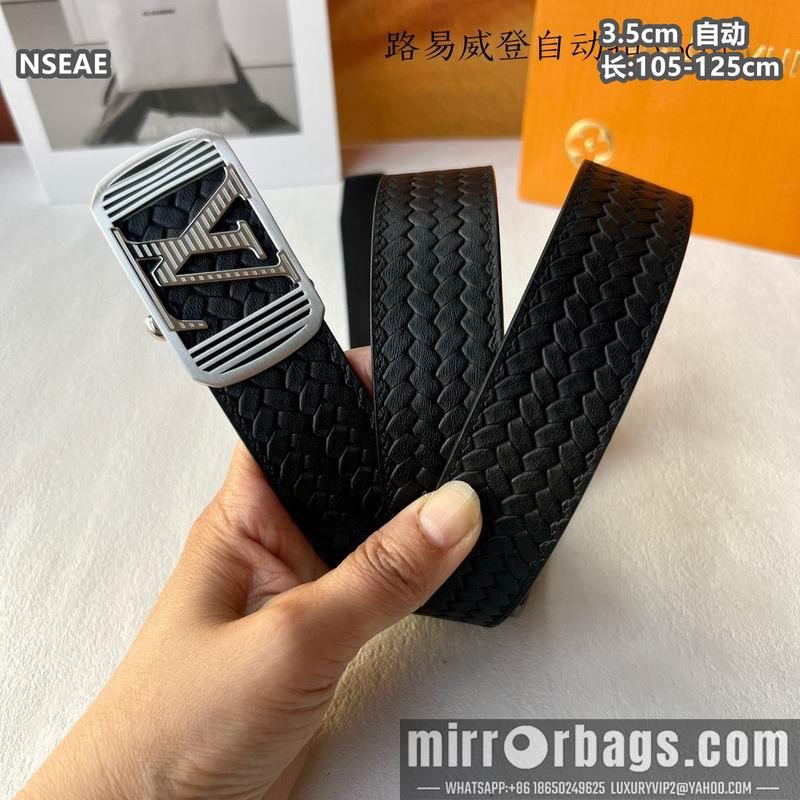 Replica LV belt 35mmX105-125cm 8L75