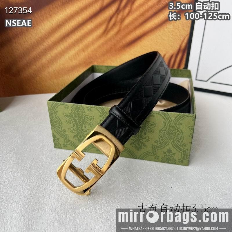 Replica Gucci belt 35mmX100-125cm 8L80
