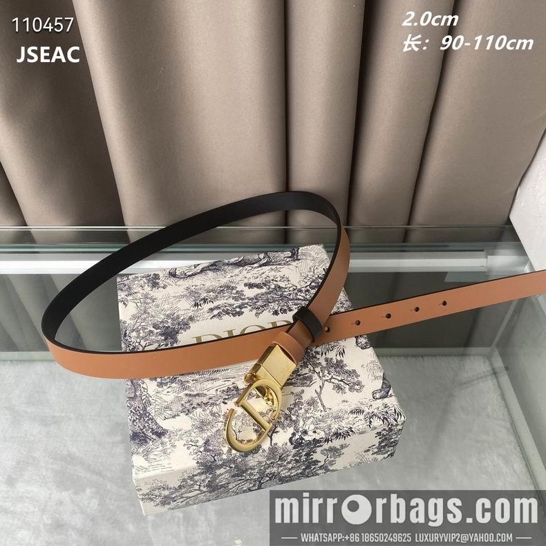 Replica Dior Belt 20mmX90-110cm 8L01