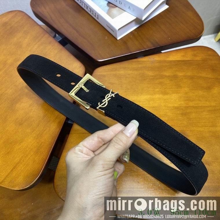 Replica YSL Belt 30mmX95-110CM 7D04