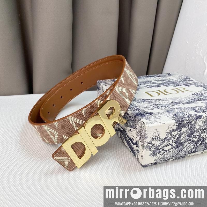 Replica Dior belt 35mmX95-135cm 7D26