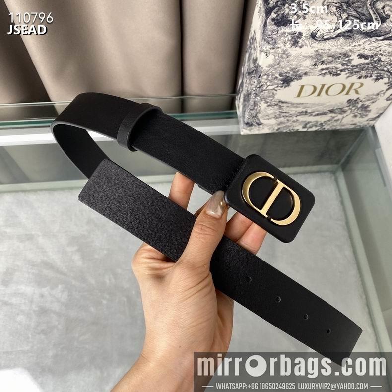 Replica Dior Belt 35mm 95-125cm 8L07