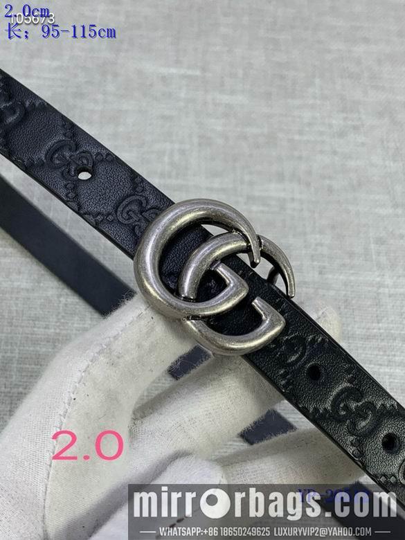 Replica Gucci belt 20mm 95-115cm 8L02