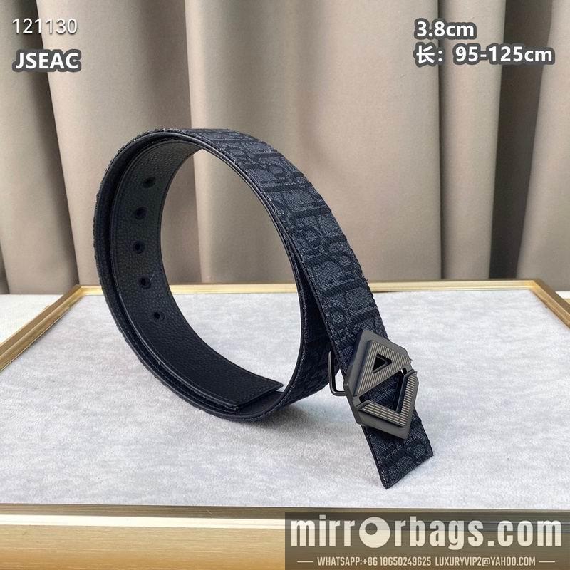 Replica Dior belt 38mmX95-125cm 8L04