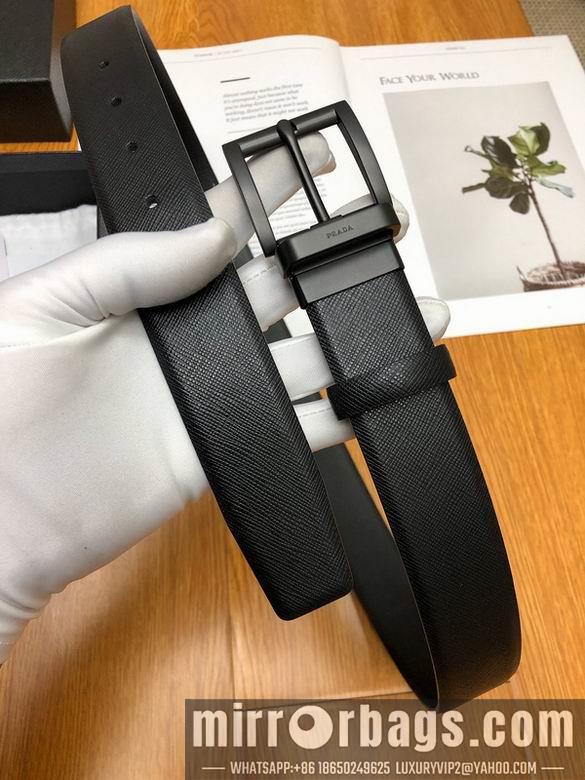 Replica Prada Belt 34mmX95-125CM  sj01