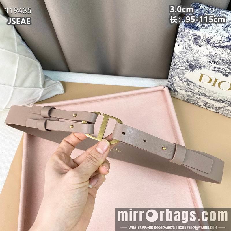 Replica Dior belt 30mmX95-125cm 8L040802