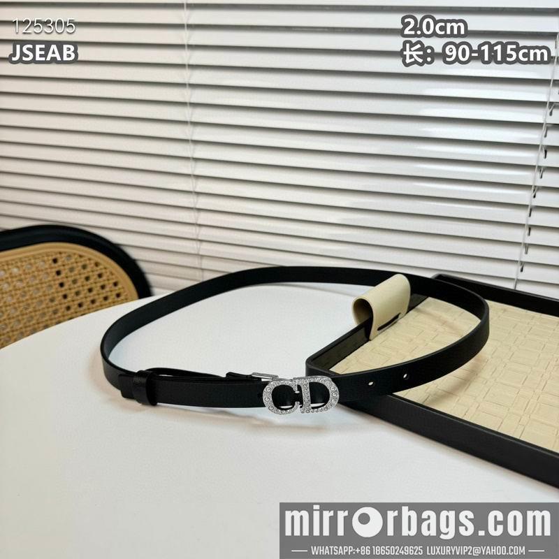 Replica Dior belt 20mmX90-115cm 8L18