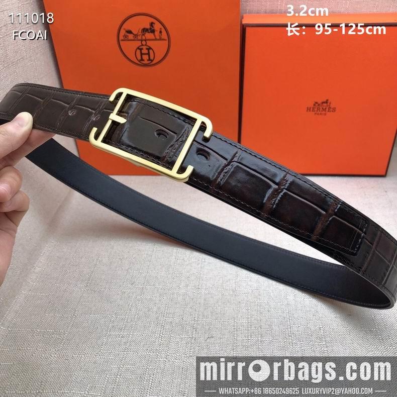 Replica Hermes Belt 32mX95-125cm 8L25