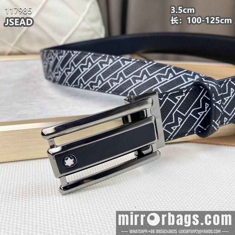 Replica Montblanc belt 35mmX100-125cm 8L12