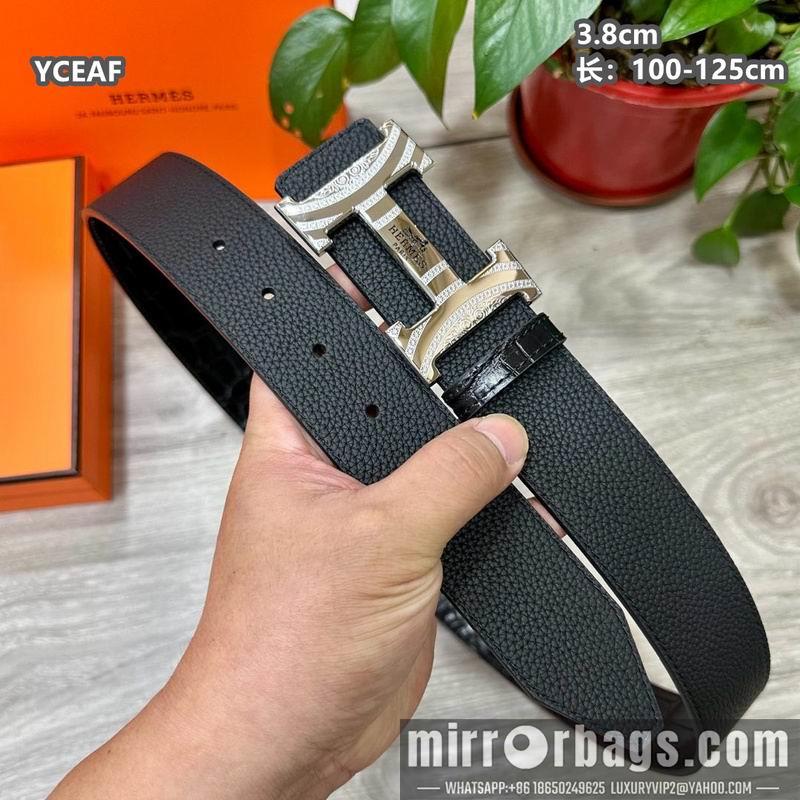 Replica Hermes belt 38mmX100-125cm 8L60