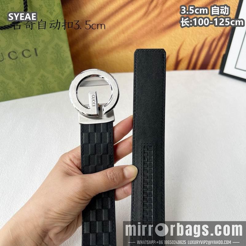 Replica Gucci belt 35mmX100-125cm 8L96