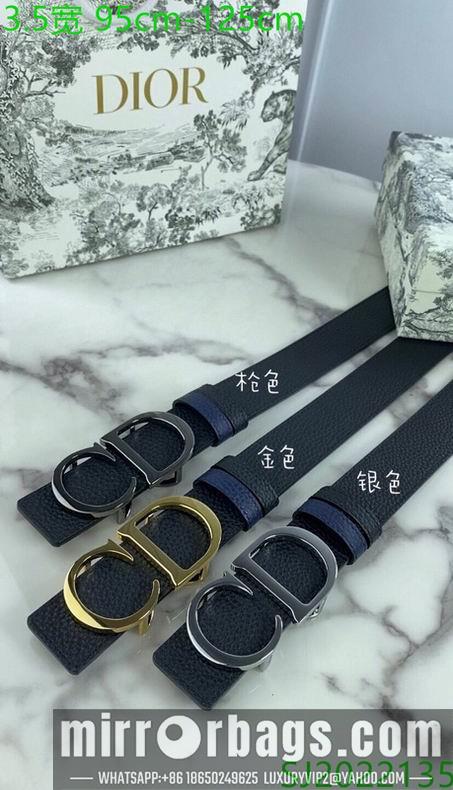 Replica Dior belt 35mmX95-125cm 7D01