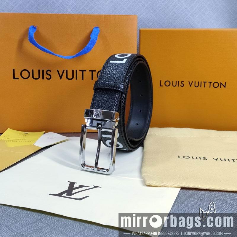 Replica LV belt 35mmX90-125cm lb01