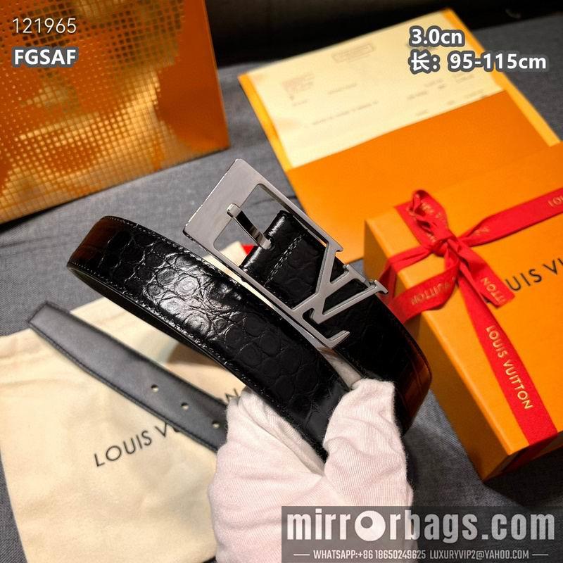 Replica LV belt 30mmX95-115cm 8L25