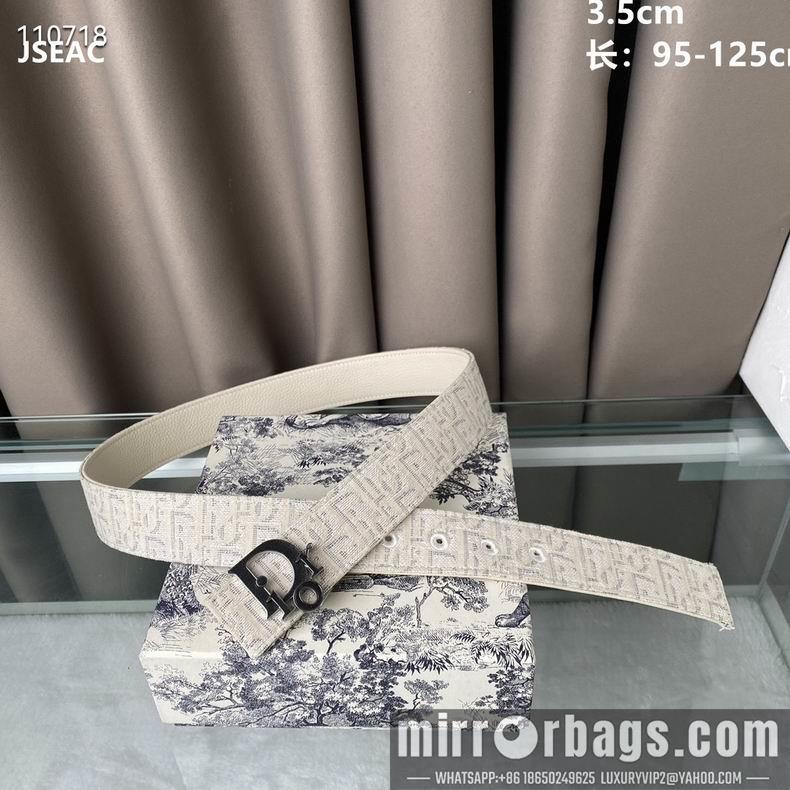 Replica Dior Belt 35mm 95-125cm 8L02