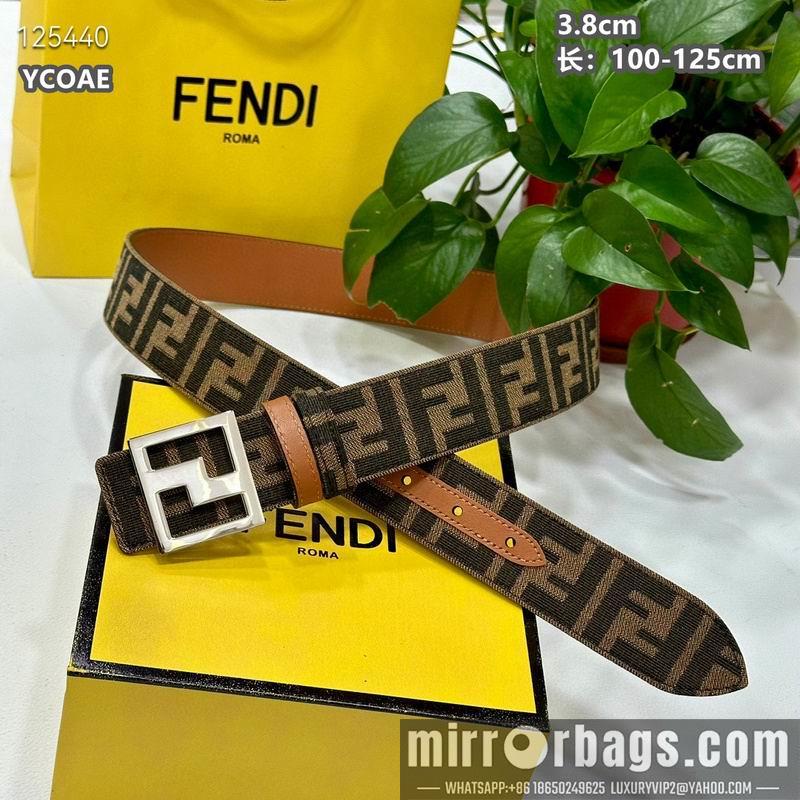 Replica Fendi belt 38mmX100-125cm  8L14