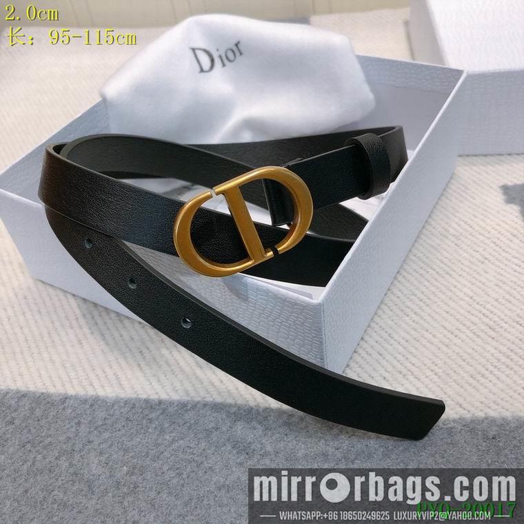 Replica Dior Belt 20mmX95-115cm 8L15