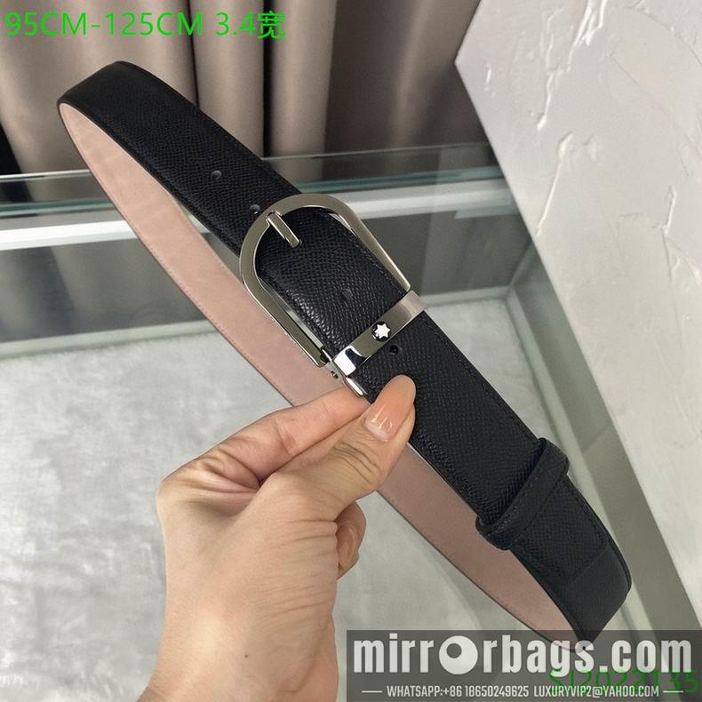 Replica Montblanc Belt 34mmX95-125CM 7D35