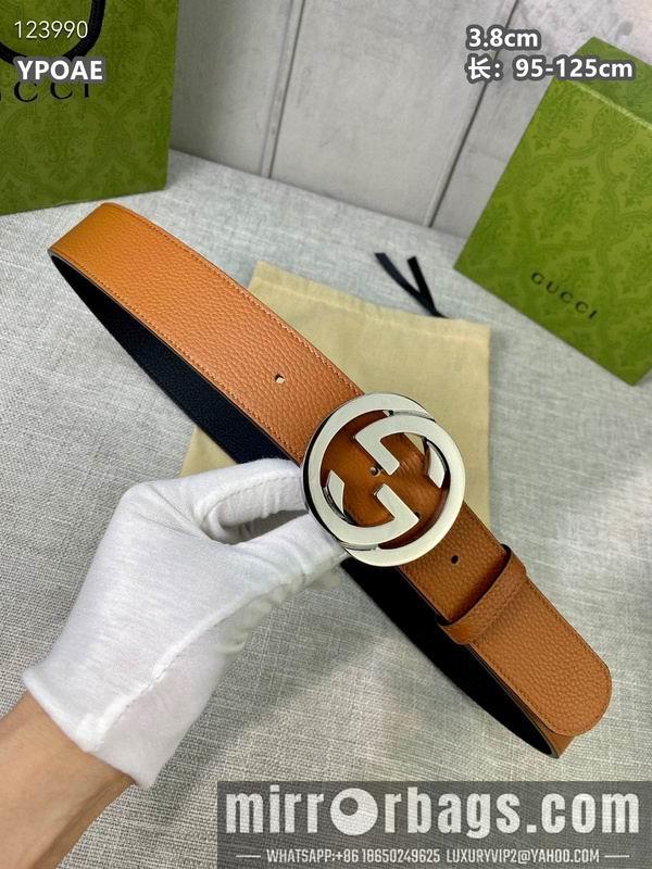 Replica Gucci belt 38mmX95-125cm 8L10