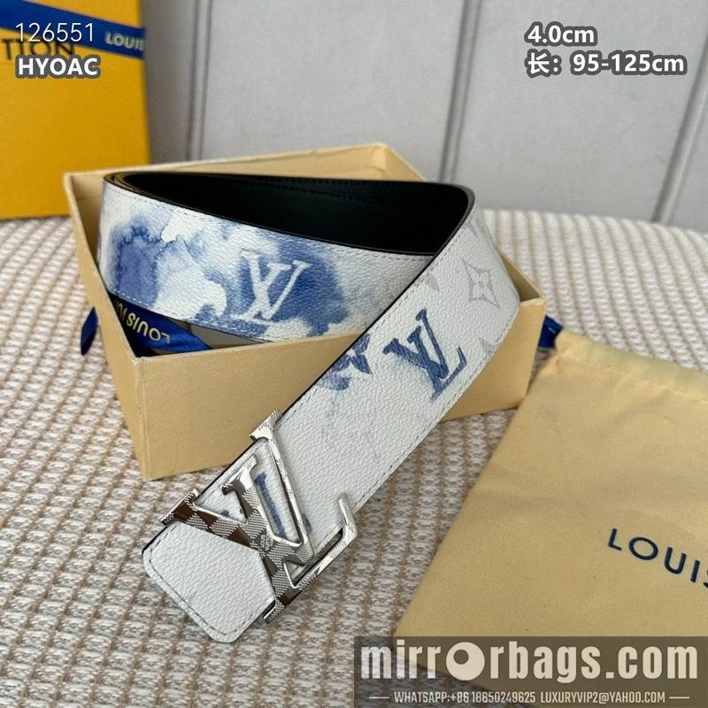 Replica LV belt 40mmX95-125cm 8L09