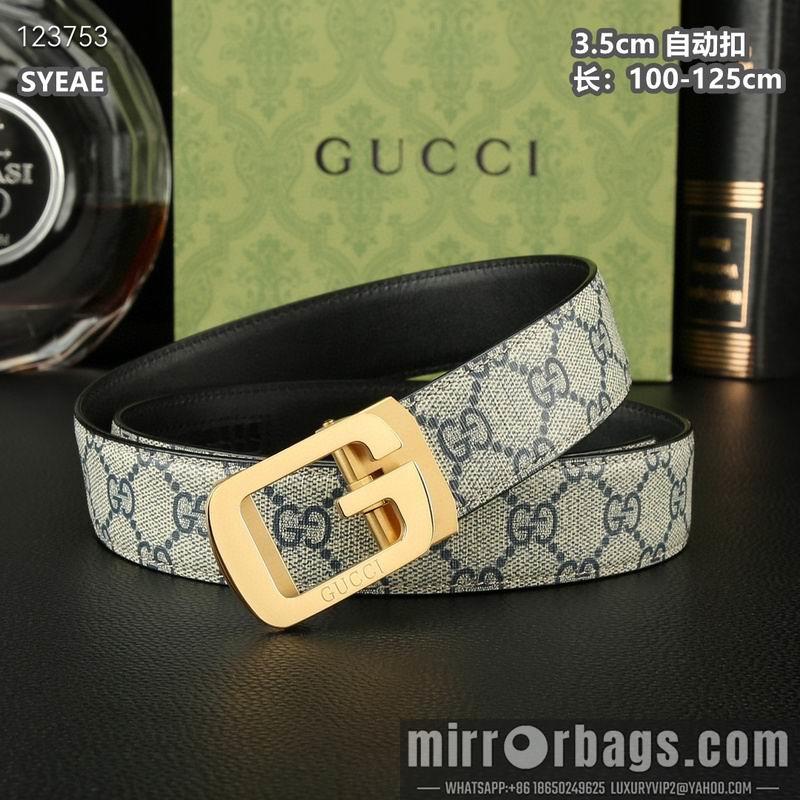 Replica Gucci belt 35mmX100-125cm 8L57