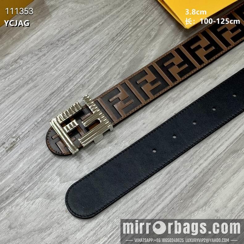 Replica Fendi Belt 38mmX100-125CM 8L17