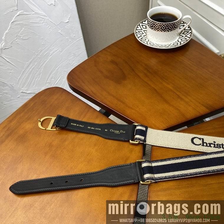 Replica Dior belt 35mmX95-125cm 7D02