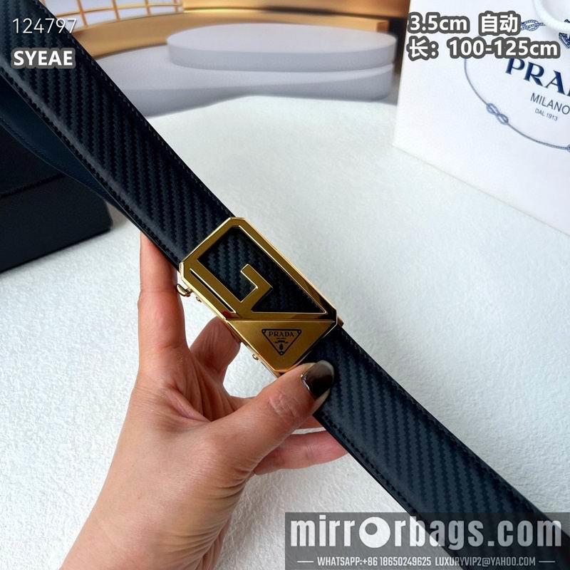 Replica Prada belt 35mmX100-125cm 8L53