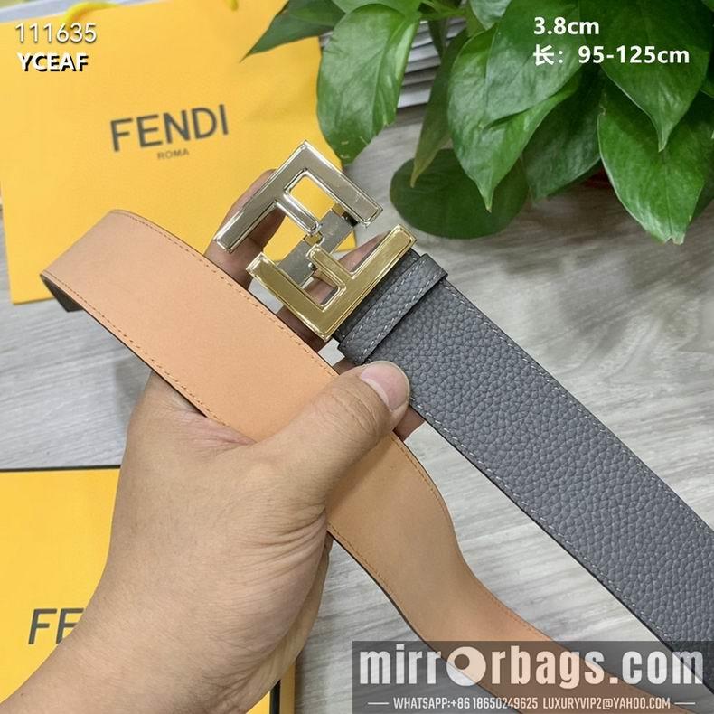 Replica Fendi Belt 38mmX95-125cm 8L01