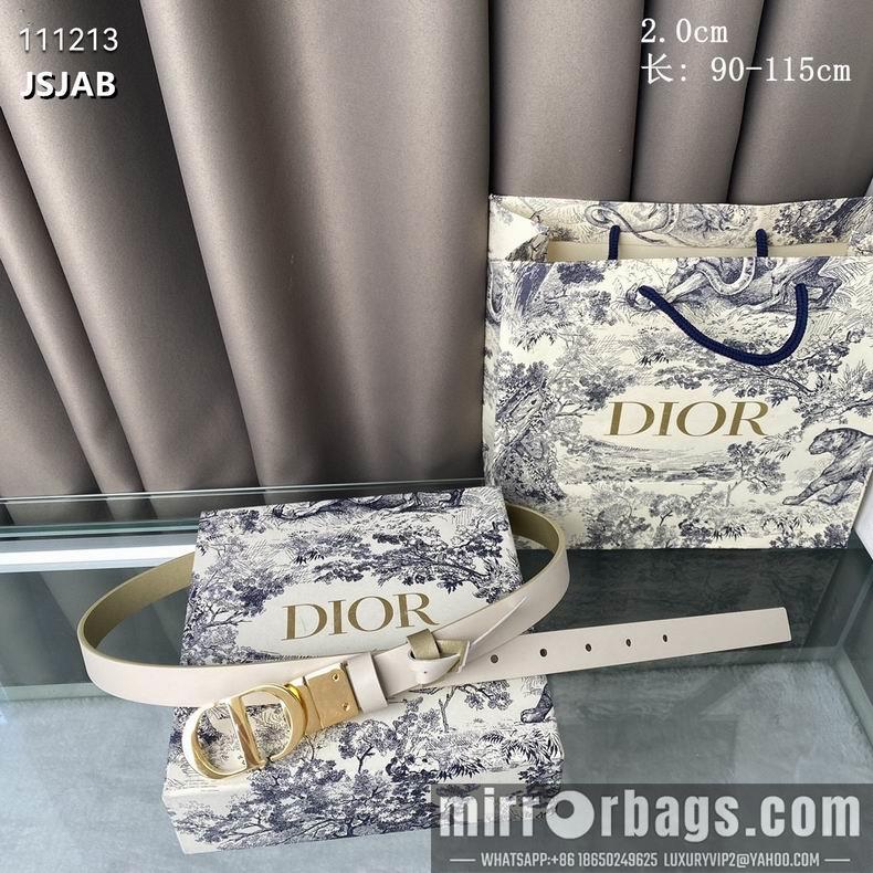 Replica Dior Belt 20mmX90-115cm 8L05