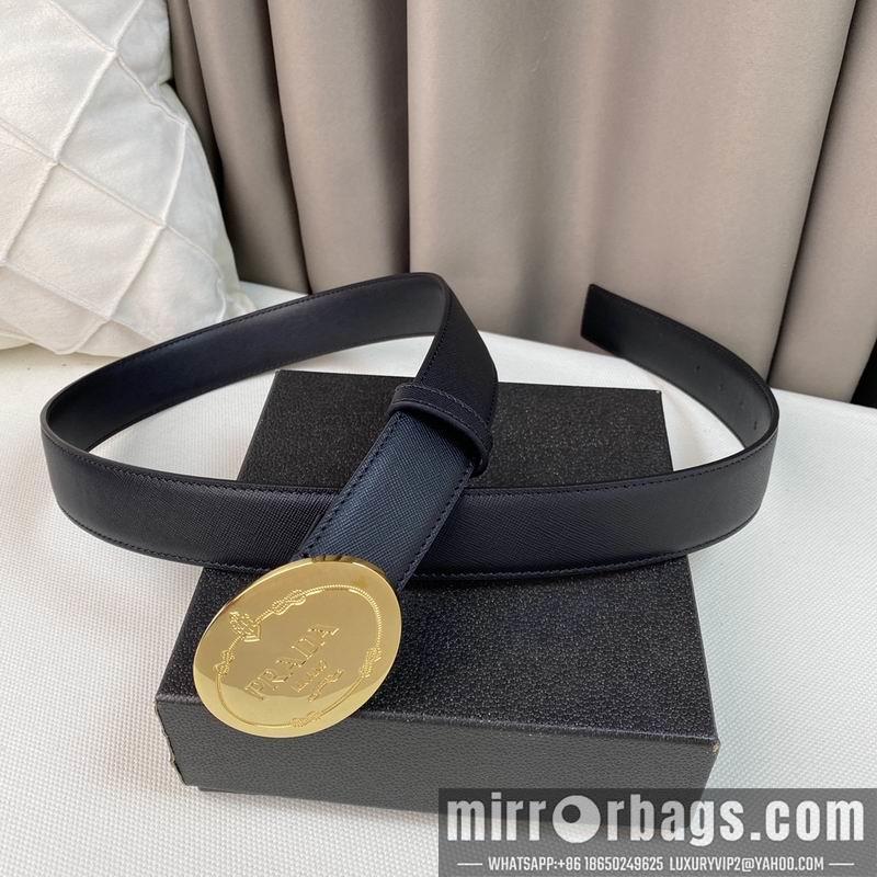 Replica Prada belt 35mmX95-125cm 7D01