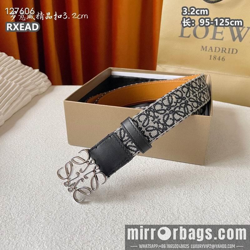 Replica Loewe belt 32mmX95-125cm 8L05