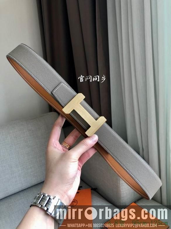 Replica Hermes Belt 38mmX95-125cm 7D89