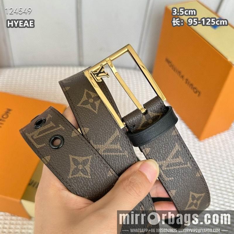 Replica LV belt 35mmX95-125cm 8L26