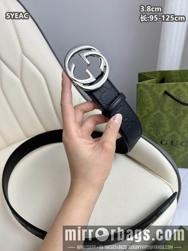 Replica Gucci belt 38mmX95-125cm 8L57