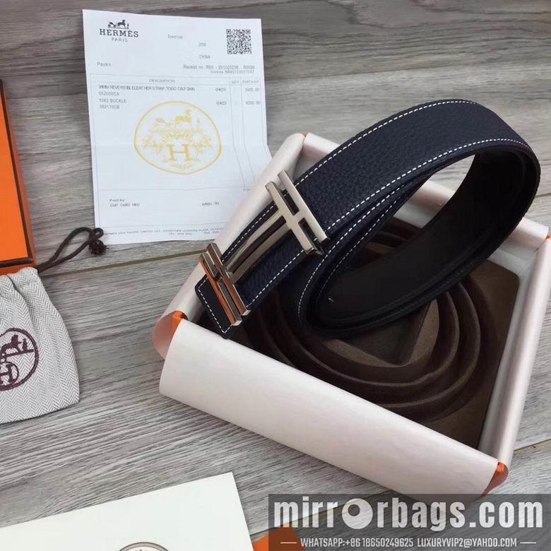 Replica Hermes Belt 38mmX100-125cm 7D07