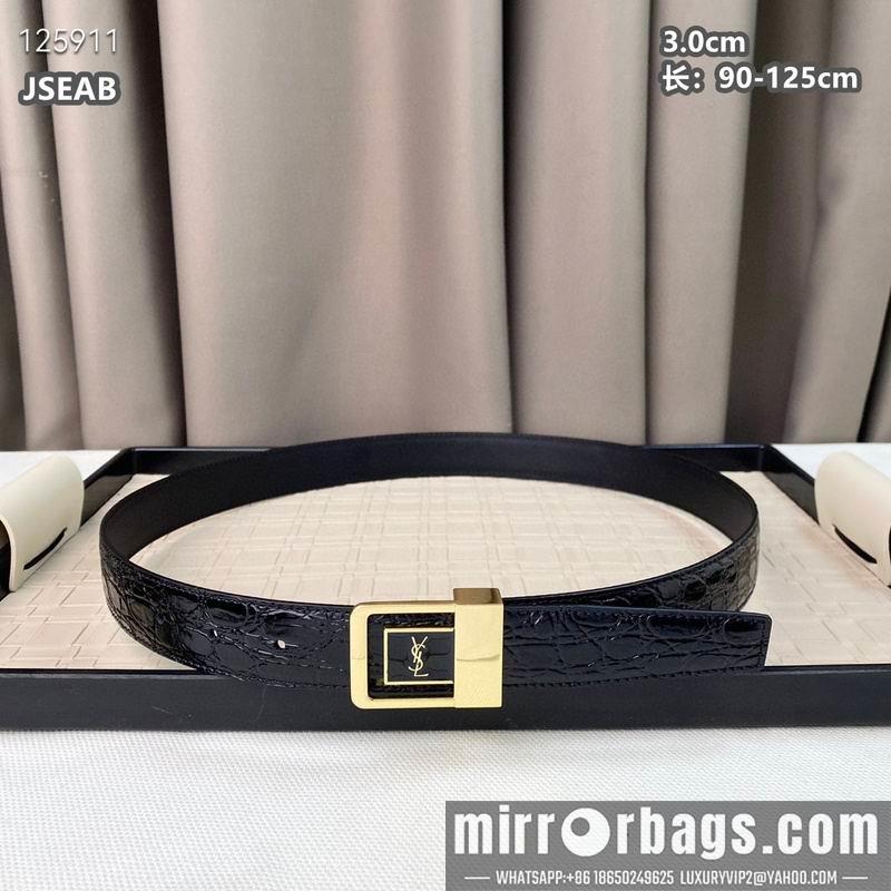 Replica YSL belt 30mmX90-125cm 8L05