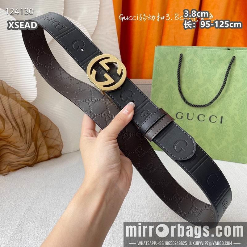 Replica Gucci belt 38mmX95-125cm 8L07