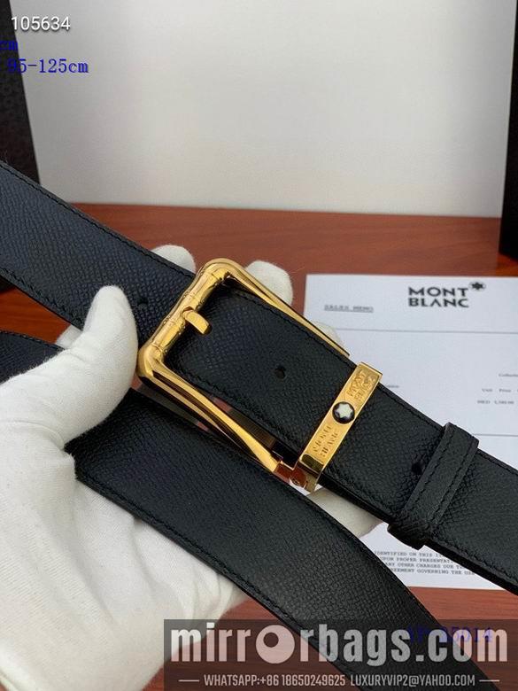 Replica Montblanc Belt 35mmX95-125cm LH01