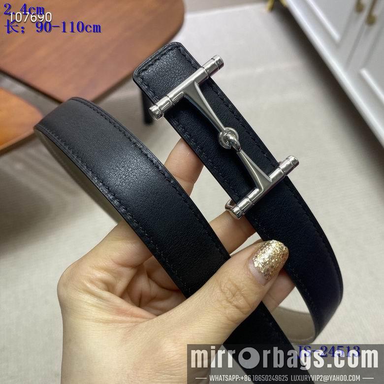 Replica Hermes Belt 24mmX90-110cm 8L02