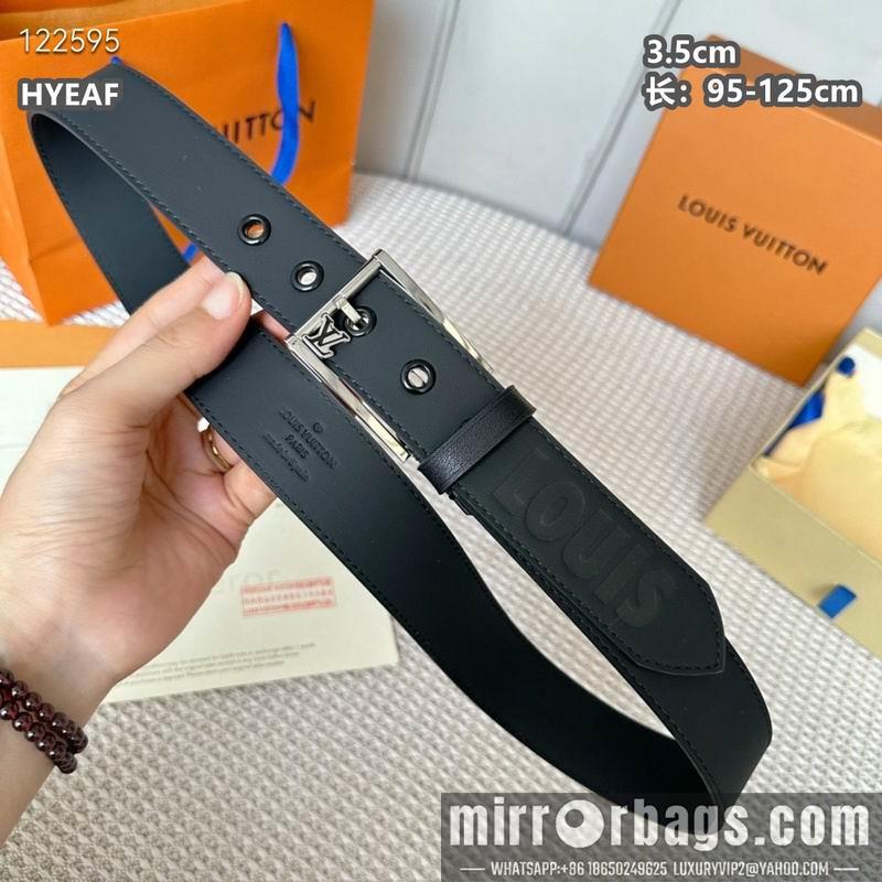Replica LV belt 35mmX95-125cm 8L35