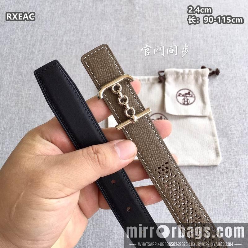 Replica Hermes belt 24mmX90-115cm 8L06