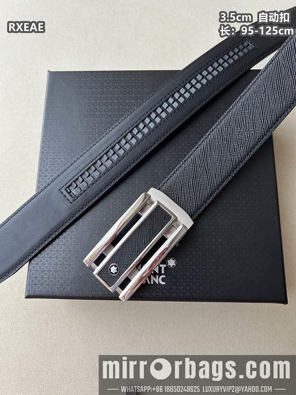 Replica Montlanc belt 35mmX100-125cm 8L79