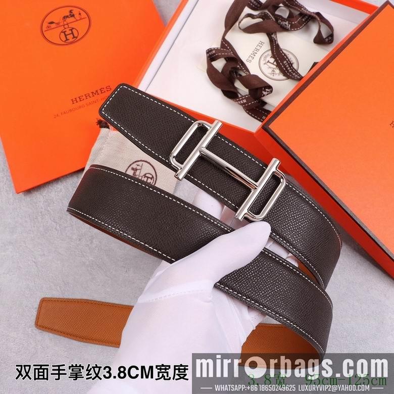 Replica Hermes Belt 38mmX95-125cm 7D92