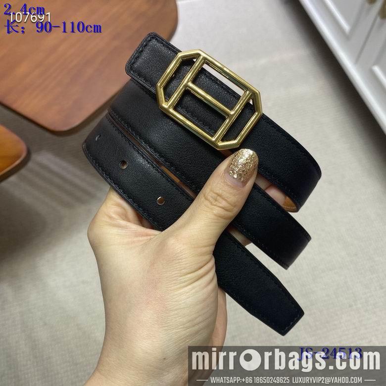 Replica Hermes Belt 24mmX90-110cm 8L01