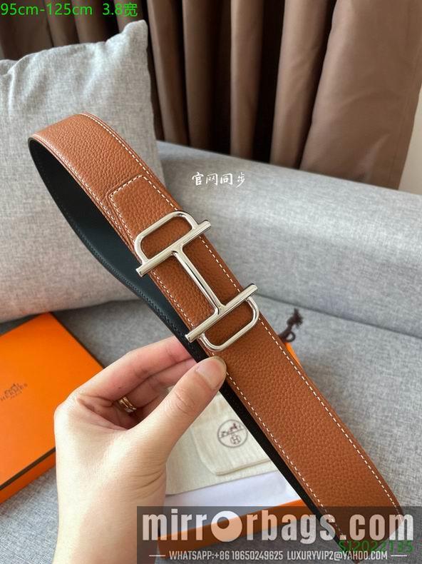 Replica Hermes Belt 38mmX95-125cm 7D115