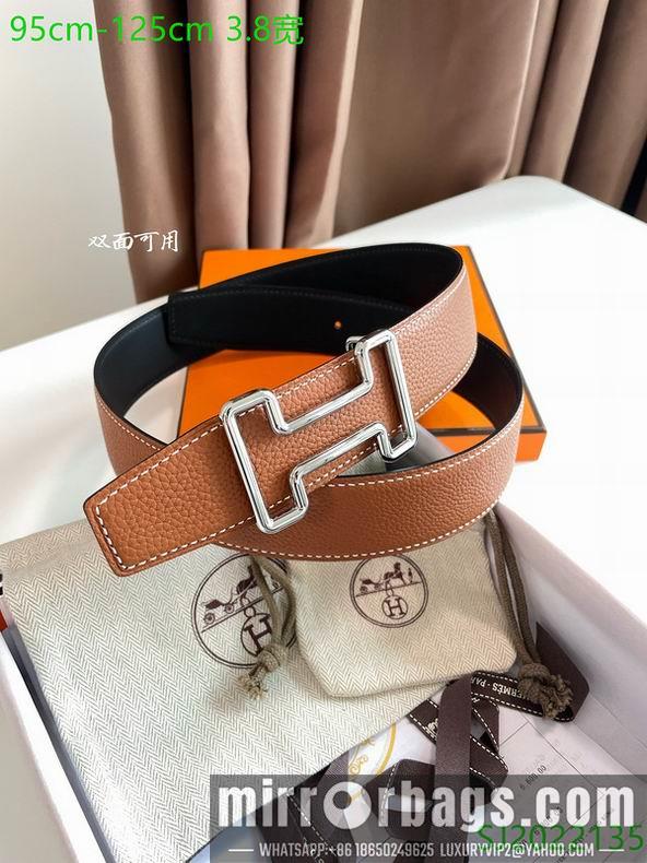 Replica Hermes Belt 38mmX95-125cm 7D120